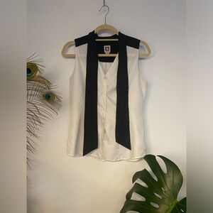 Work button down top by Anne Klein